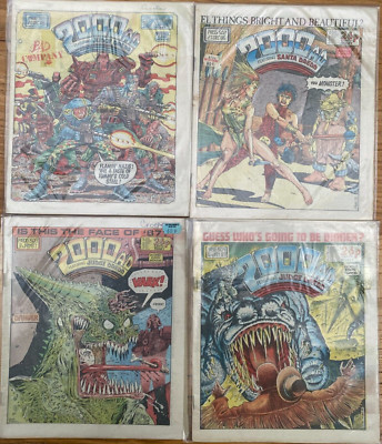 2000AD 4 x Prog Bundle: 501 - 504 all Judge Dredd issues