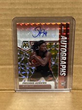 2020-21 Panini Mosaic Basketball Choice Rookie Autograph RA-PAW Precious Achiuwa