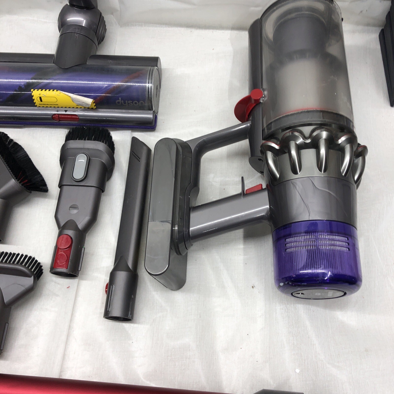 Dyson V11 SV15 Animal+ Cordless Vacuum Cleaner with Red Wand and 9