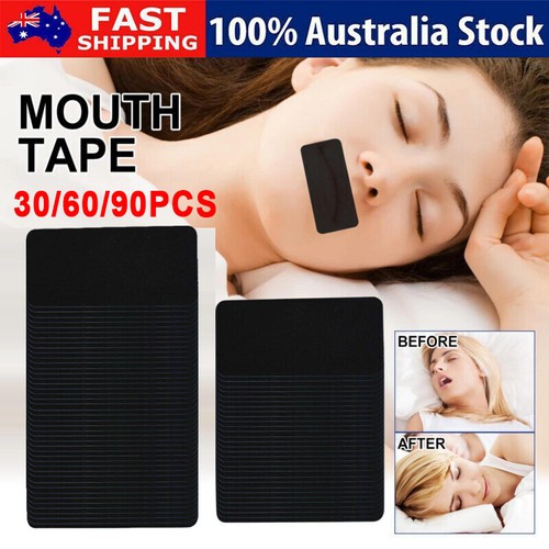 30-90x Relieve Breathing Seal Tape Anti-snoring Stop Snoring Strip Mouth Tape+++ - Picture 2 of 16