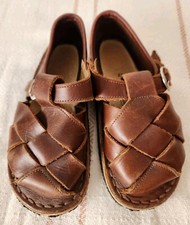 Bear Feet Shoes Handmade Genuine Leather Ergo Sandals Size 12 USA Made