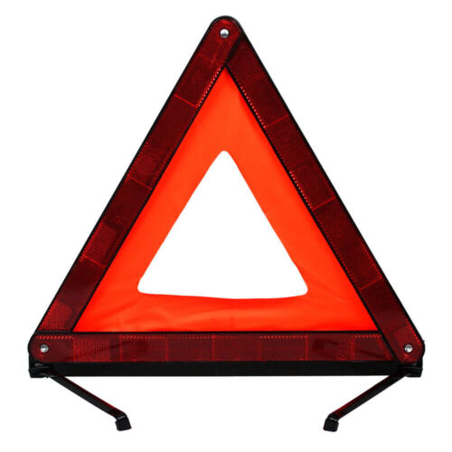 Kit d'urgence trio sac de pansement de voiture rouge boîte de pansement gilet d'avertissement triangle d'avertissement - Photo 4/5