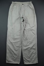 Vintage 80's Women Lee Pants Elastic Waistband Beige Straight USA Sz 10P 29x28 