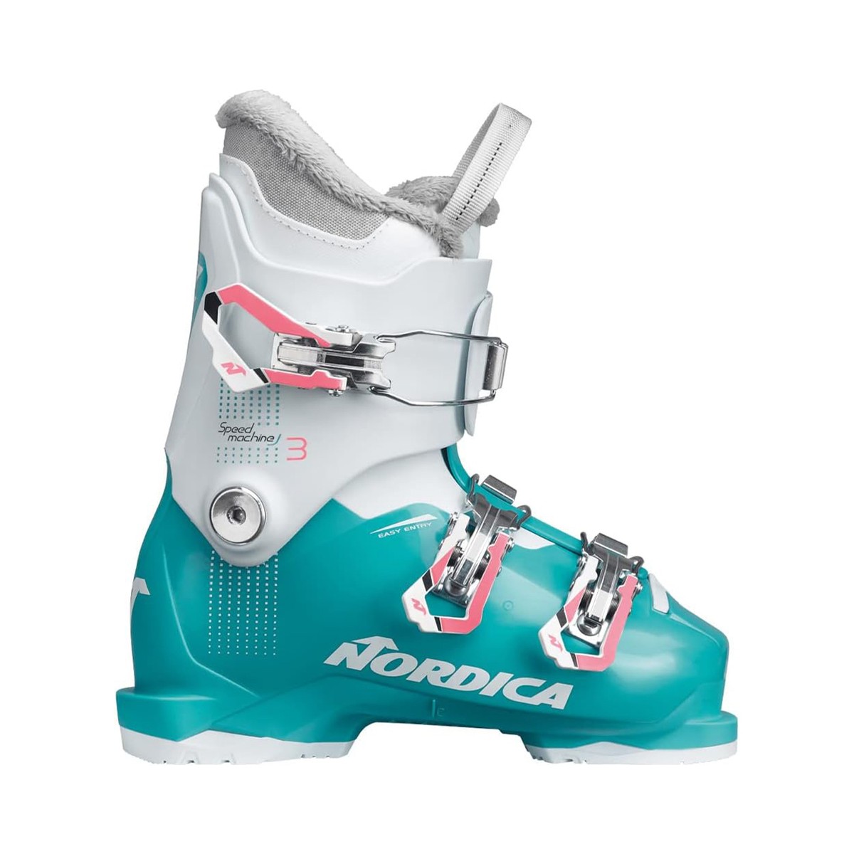 Jr.girls ski 3点セット NORDICA Girls Speedmachine J 3 LightBlue/White/Pink Boots