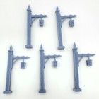 28mm Fantasy Medieval Lamp Posts Torch Scenery Terrain Greebles Bits