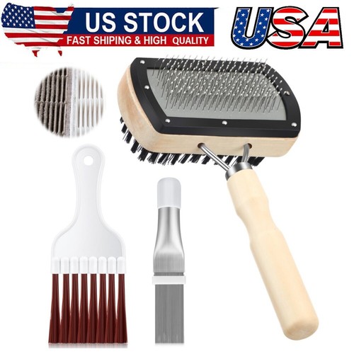 3Pcs Air Conditioner Condenser Fin Cleaning Brush,Coil Cleaning Whisk Brushs