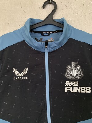 ニューカッスル★castore★パーカー★Newcastle United NEWCASTLE UNITED 2023 2024 TRAINING FOOTBALL JACKET CASTORE TRACK