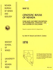Geologic Map: Cenozoic Rocks of Nevada