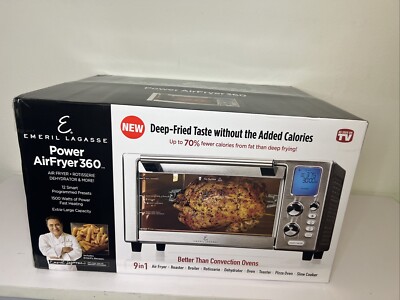 Emeril Lagasse in Power Air Fryer Oven 360 Sealed