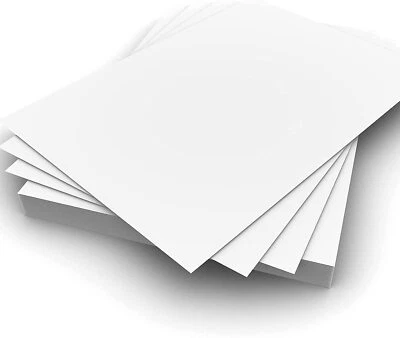 PLG A4 White Card 160gsm Thick Paper For Art & Craft Printing Poster Painting DIY