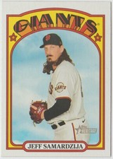2021 Topps Heritage #279 Jeff Samardzija