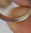 925 Sterling Silver Signet Ring SZ 4 Adjustable 5.7g — photo 8