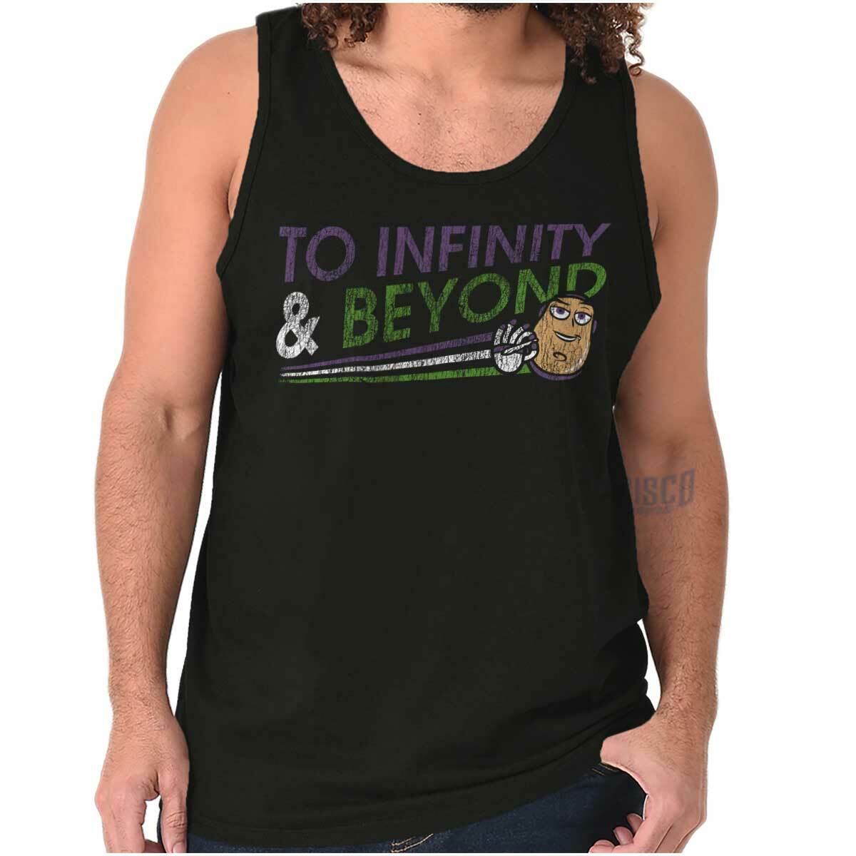 Funny Marijuana Stoner Infinity Beyond High Tank Top T Shirts Tees Men Women