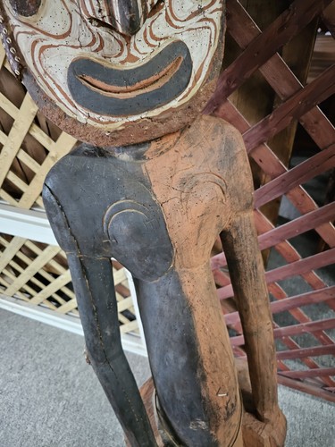 Antique Tribal Orator's Stool from Papua New Guinea Artifact Museum RARE - Picture 7 of 23