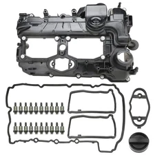 MITZONE N20 Engine Valve Cover with Gasket Bolts Kit, Oil Cap for BMW 2012-20...