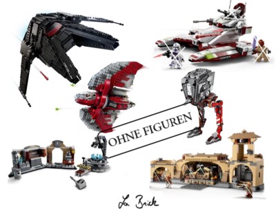 LEGO  - Star Wars  Sets zum Aussuchen -  o. Figuren & o. OVP - unbespielt
