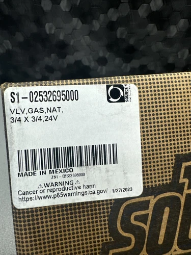 SOURCE 1   S1-02532695000 GAS VALVE