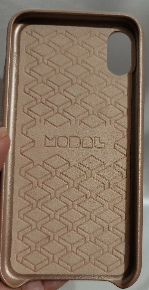 Modal - Funda Luxicon Pearl para Apple iPhone X y XS - Oro Rosa - Buen Estado Foto 2 de 4