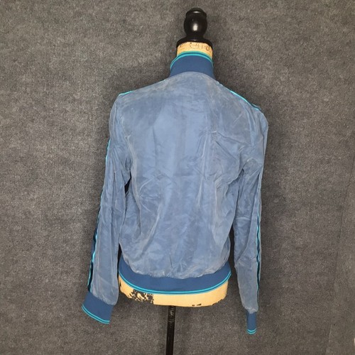 Chaqueta Universitaria SWEATY BETTY Talla S Pequeña Cremallera Completa Azul Primavera - Imagen 5 de 10