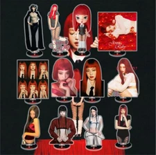 Kpop JENNIE SOLO Japanese Album RUBY Acrylic Standee Action Doll Table Decor 
