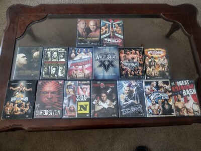 レアあり】☆WWE DVD 8本セット 2001〜2005☆ Wrestling DVD Lot Of