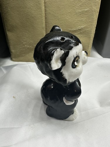Vintage Skunk Pepper Shaker w/Diamond like Eyes, Japan - Picture 4 of 7