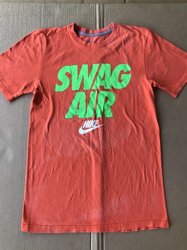 Nike Rise Swag Air Basketball Orange T 