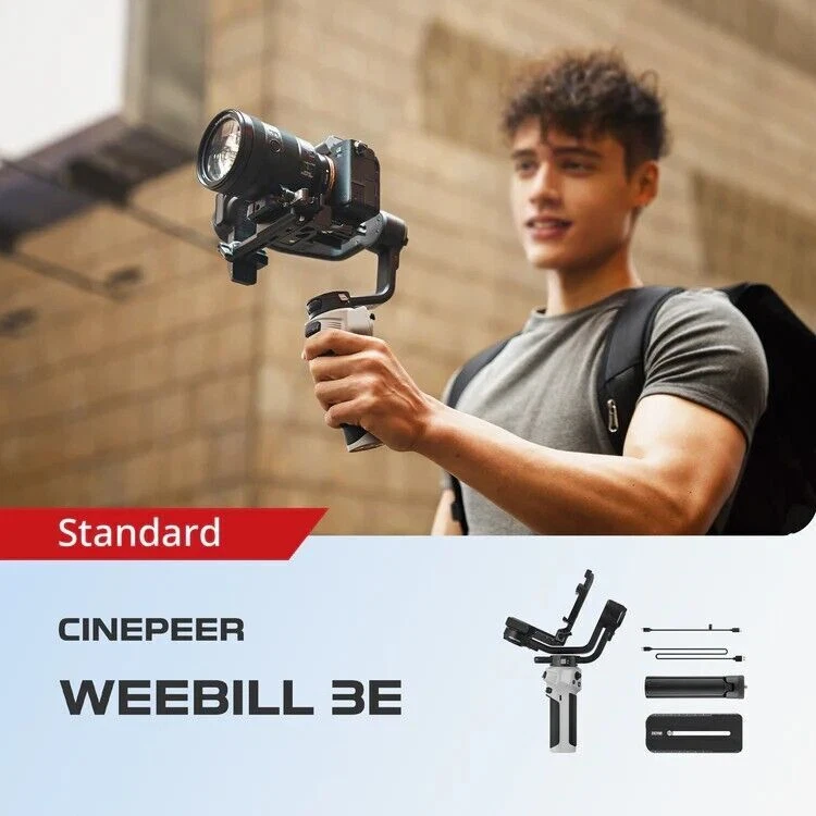 ZHIYUN Weebill 3E 3-Axis Kamera-Gimbal-Stabilisator für Sony Canon Nikon Kamera - Bild 2 von 4