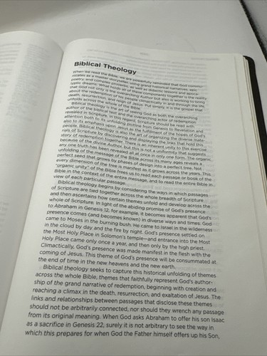 ESV Evangelium Verwandlung Studienbibel, braunes Leder, Kreuz etwas Schrift - Bild 17 von 20