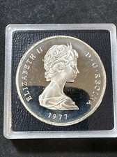 TURKS and CAICOS Is. 1977 Silver (.925) Coin 50 CROWNS &ldquo; 4 Age&rsquo;s of  GEORGE III&ldquo;