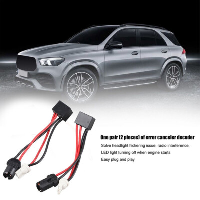 2Stück T10 W5W Led Canbus Standlicht - Canbus Decoder Led Scheinwerfer Decoder
