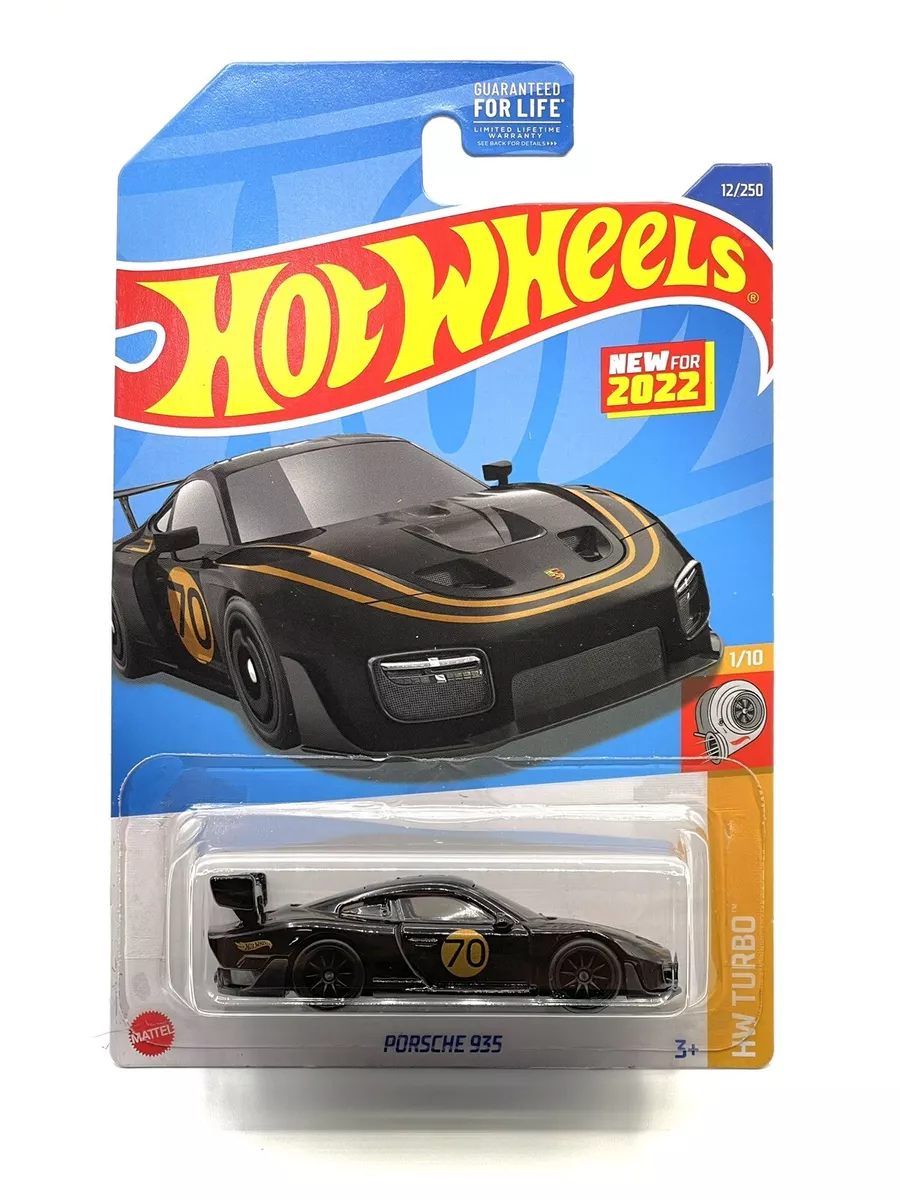 Hot Wheels 2022 - Porsche 935 - Black - HW Turbo 110 Brazil