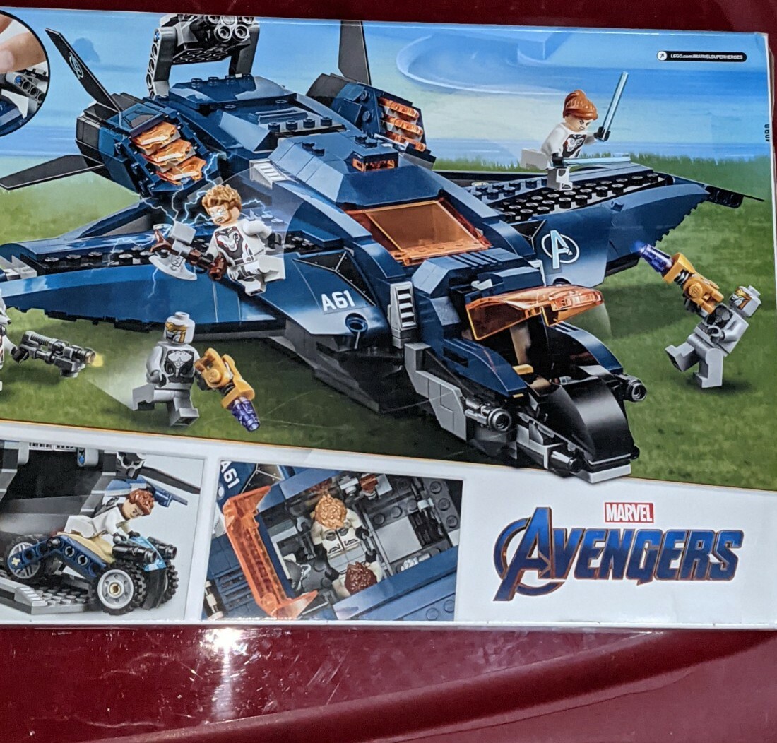 LEGO Marvel Super Heroes Avengers Ultimate Quinjet Set 76126 New eBay