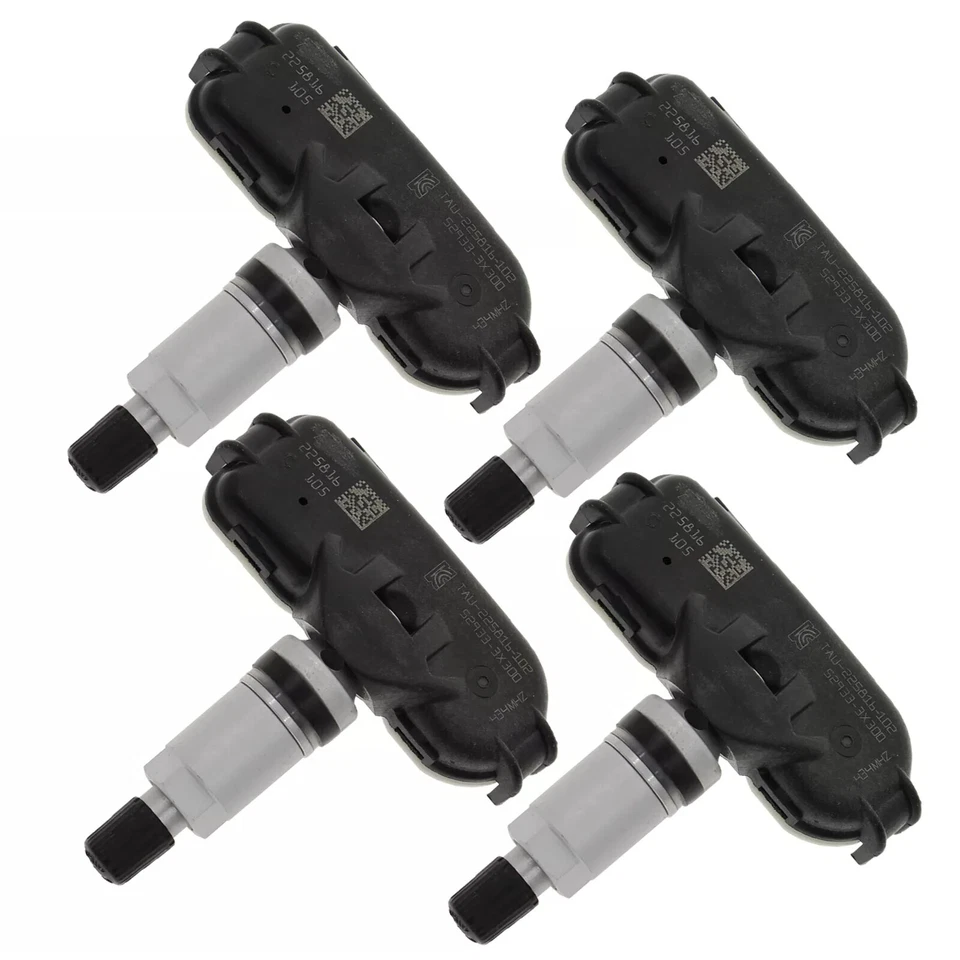 Sensor de presión de neumáticos 4 piezas 52933-3X300 TPMS para Hyundai Elantra 2010-14 1,8 L 2,0 L Foto 3 de 4