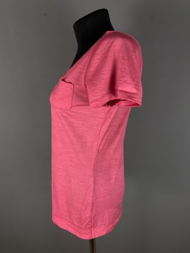 Icebreaker Womens T-Shirt Short Sleeve Merino Wool Pink Size S - Picture 5 of 12
