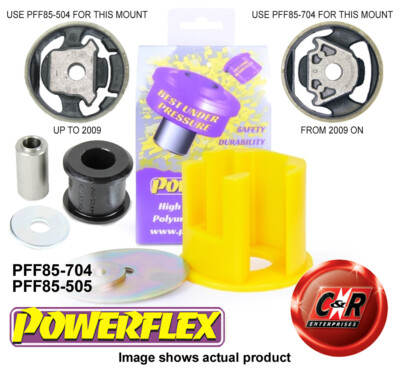 Powerflex Front Lower Engine Mount Insert (Large) A Audi A3 S3 VW Golf Powerflex Front Lower Engine Mount Insert (Large) A Audi A3 S3 VW Golf