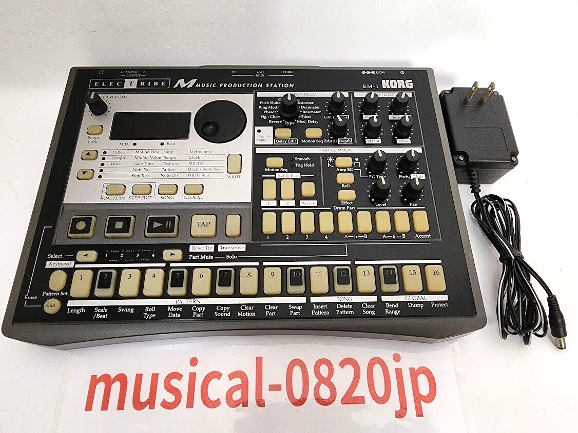 KORG ELECTRIBE EM-1 Music Production Station EM1 Synthesizer Drum  