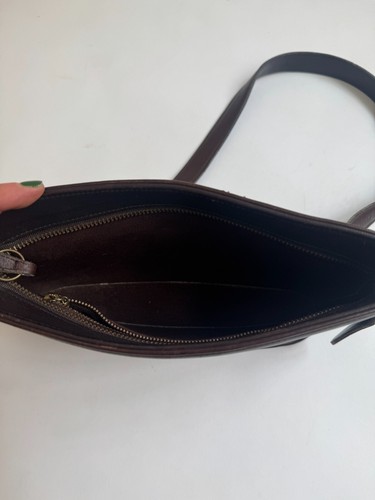 Bolso Bandolera COACH Vintage 9802 Ecuestre Delgado - Marrón - Imagen 8 de 10