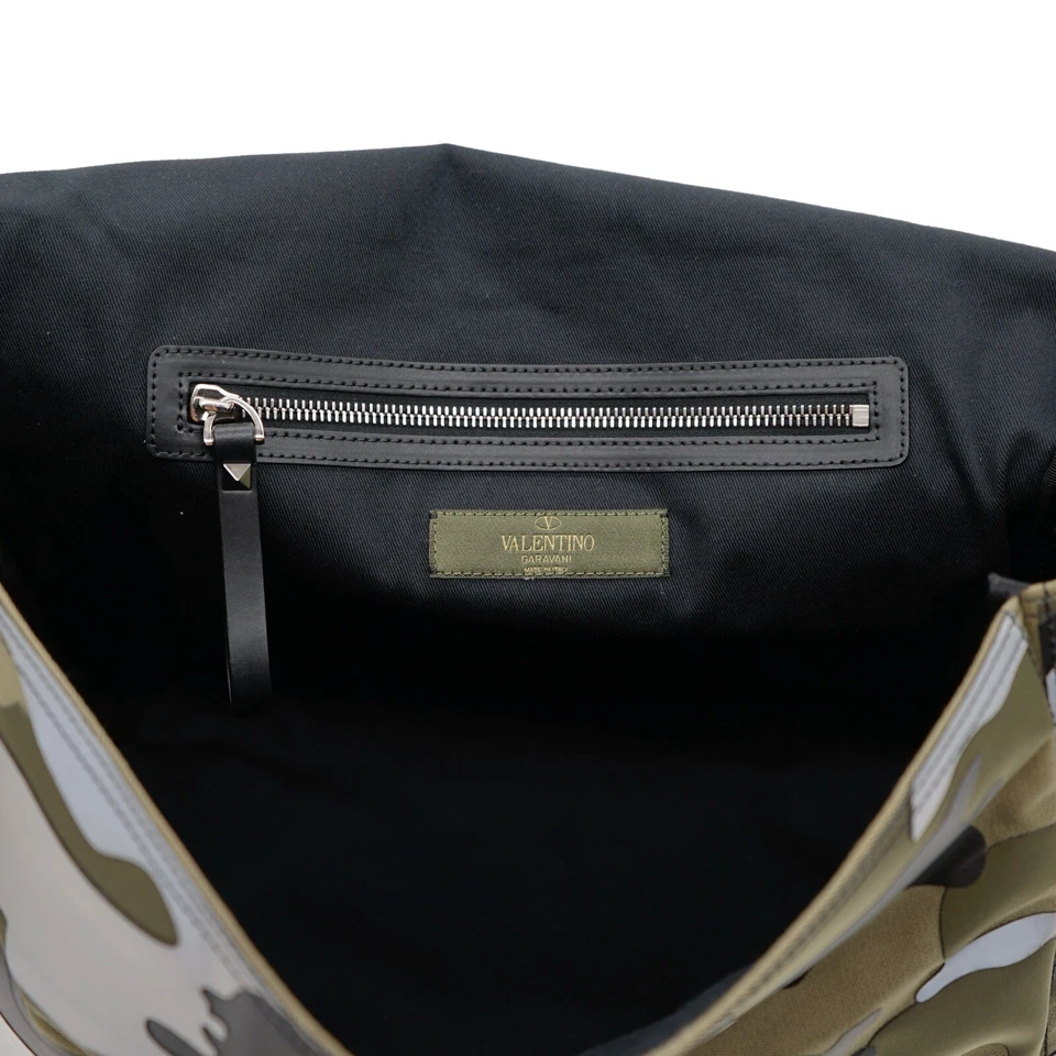Valentino Garavani VLTN Camo Shoulder Bag Military Green - Image 4 of 4