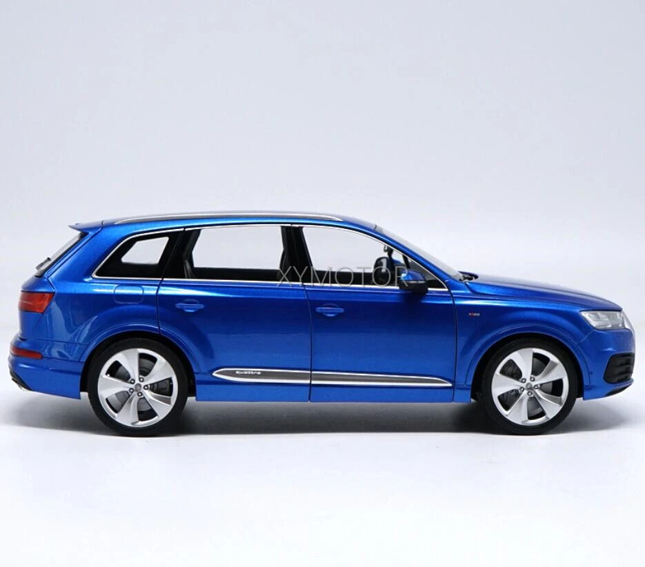 1:18 AR Minichamps Audi Q7 SUV Diecast Car Model gift Brown:Orange:Blue:White - Image 4 of 4
