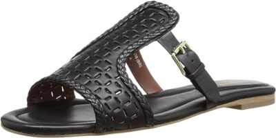 Cole Haan Women's Elettra Huarache Sandal Black, Size : 5 M