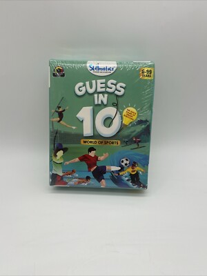 Guess In 10 World Of Sports Card Game Fun Guessing Game By Skillmatics (New)