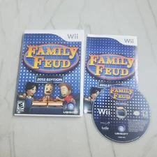 Family Feud 2012 Edition~Nintendo Wii, 2011~Complete w/Manual~TESTED