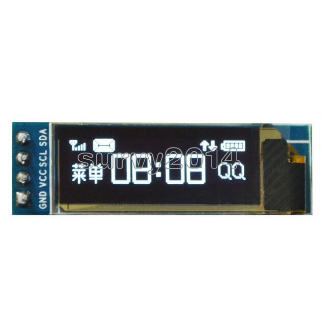 128X64 OLED LCD LED Display Module For Arduino 0.96 I2C IIC Serial ( Blue/White - View #6