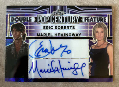 Mariel Hemingway Eric Roberts Leaf Pop Century 6/8 DF-9 Star 80
