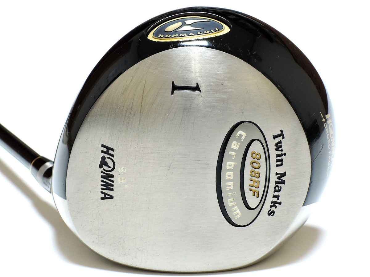 Honma Twin Marks 808RF Forged Face 9.5° Driver Stiff Graphite Shaft Honma Grip Honma Twin Marks 808RF Forged Face 9.5° Driver Stiff Graphite Shaft Honma Grip