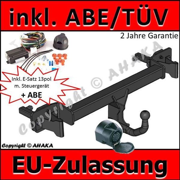 AHK ES13 FüR BMW 3Er E46 Touring Bj 99-05 AnhäNgerkupplung AnhäNgevorrichtung-image