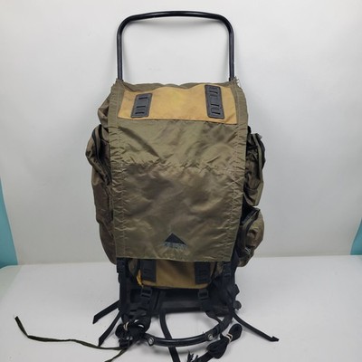 Vintage KELTY Large External Frame Backpack Olive Hiking MountainPack