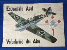WW2 Era Spanish Food Coupons With Artwork Of The Famous German Fighter ME 109
