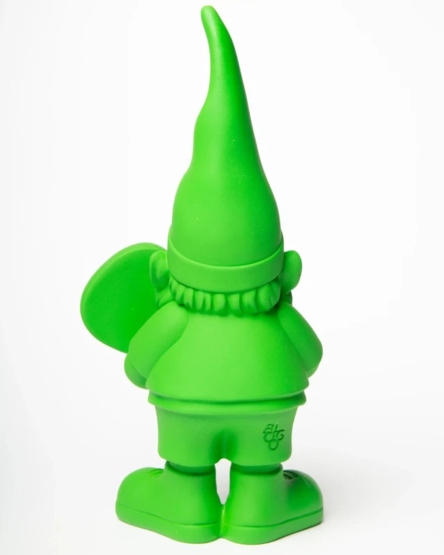 Nano Elfo Gnomo PADEL Verde Pachito 29 cm Statua Decorazione Regalo Tennis, fotografia 4 di 10